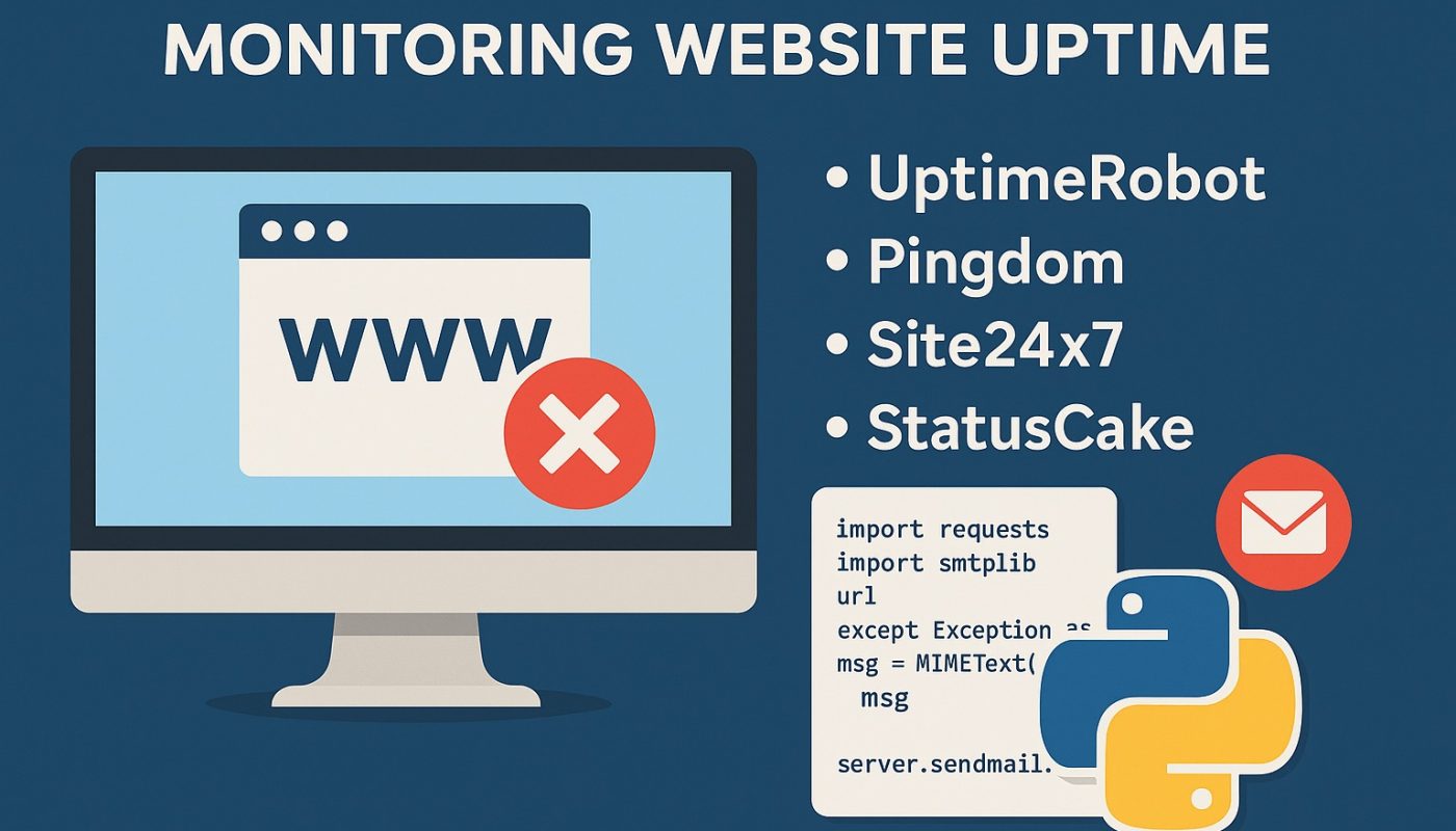 Мониторинг доступности сайта